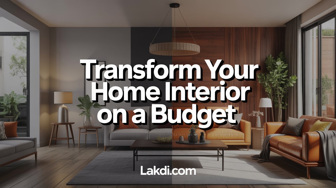 Transform Your Home Interior on a Budget with Lakdi.com