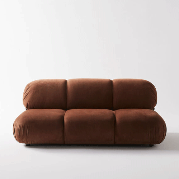 Premium 3-Seater Home Sofa | Elegant Fabric Upholstery | Solid Wood & Plyboard Structure Durable Quality Wood