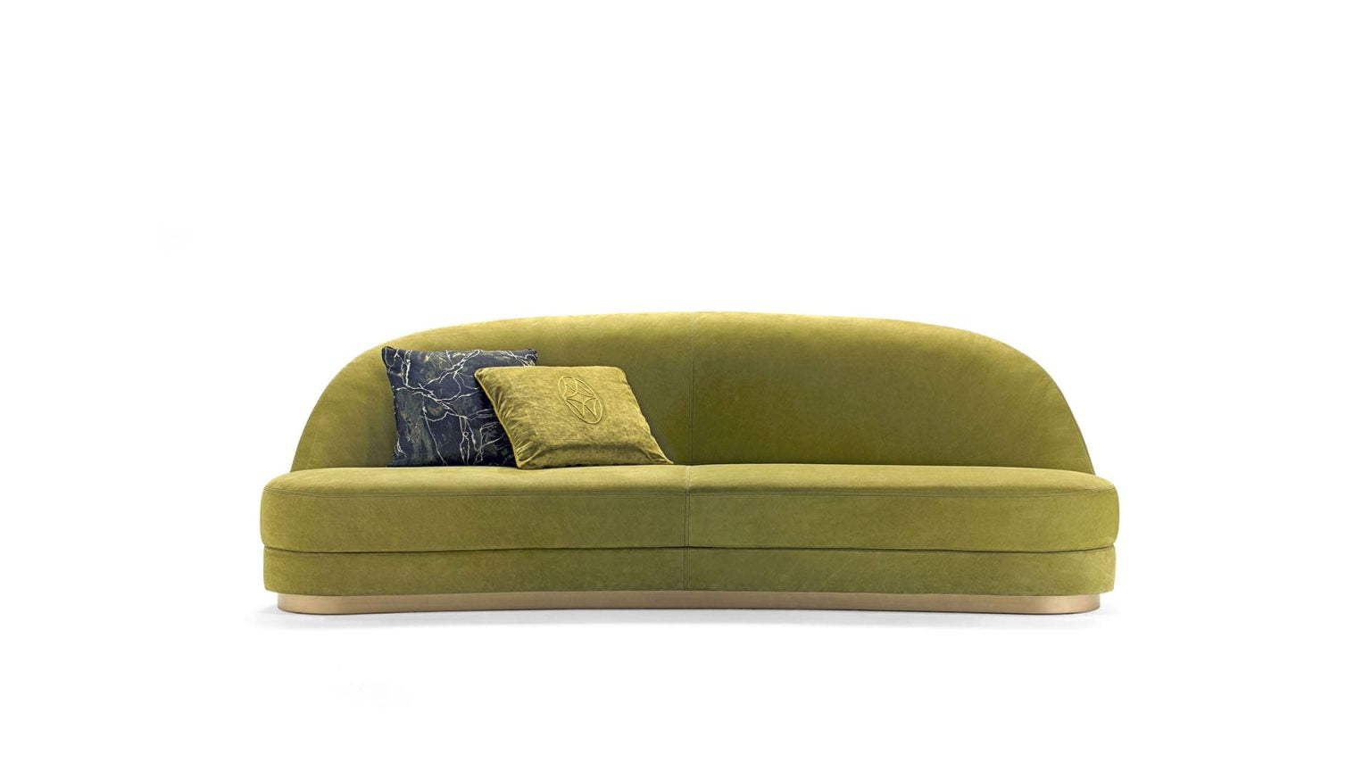 3-Seater Sofa For Home Furniture Modern Design and Italian Sofa Upholstery velvet Fabric and Durable & Comfortable Soft Sofa for Living Room