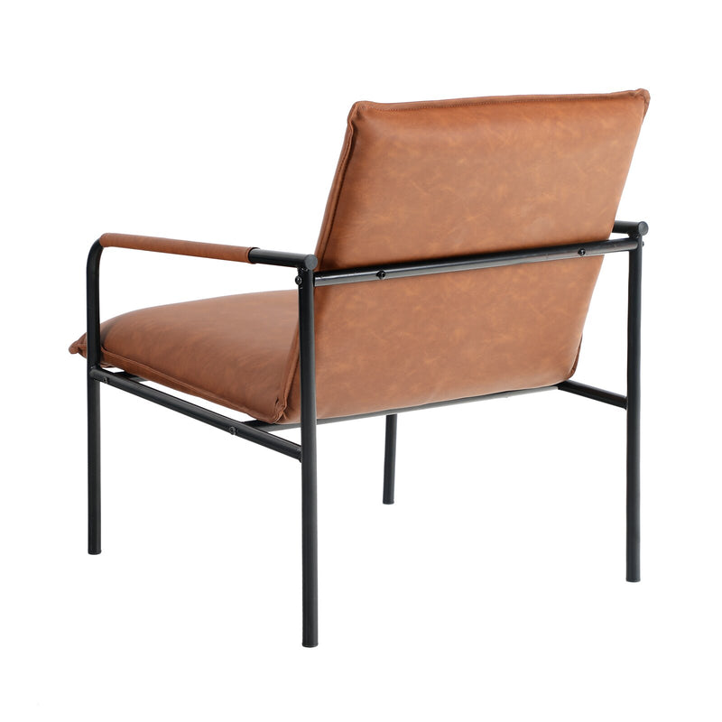 Sitting Chair, Comfortable and Sturdy, Lounge Chair with Metal Legs