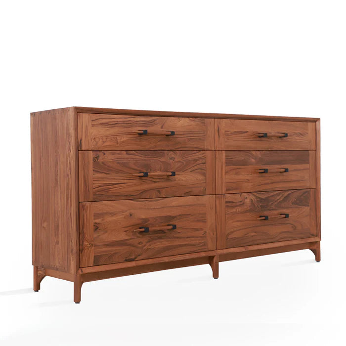 Wooden Storage Cabinet with Multi-Purpose Storage, Functional Shelves for Everyday Essential