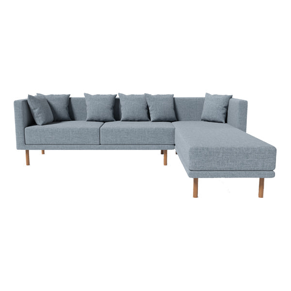 L-Seater Sofa Luxury For Home Furniture Upholstery Suede Fabric and Premium Quality Fabric and A-Class Quality Wood For Living Room