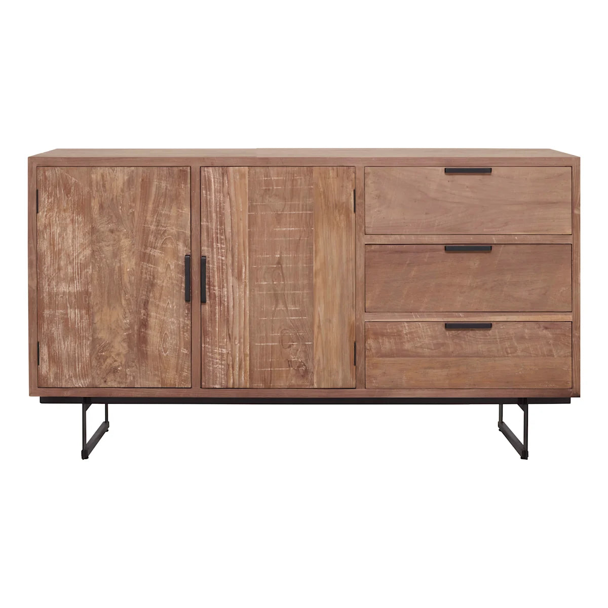 Wooden Storage Cabinet with Many-Purpose Storage, Durable Construction for Long-Term Use