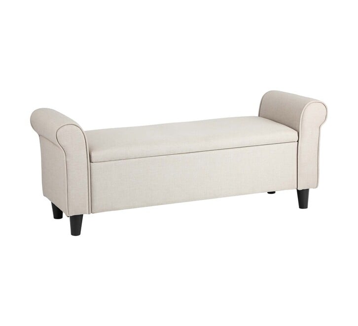 Stylish Ottoman for Home Furniture – Comfortable Padded Seat with Storage, for Room