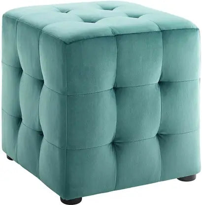 Ottoman For Home Furniture Upholstery Fabric Comfortable Soft, Multi-Functional Premium And Durable for Living Room -Blue