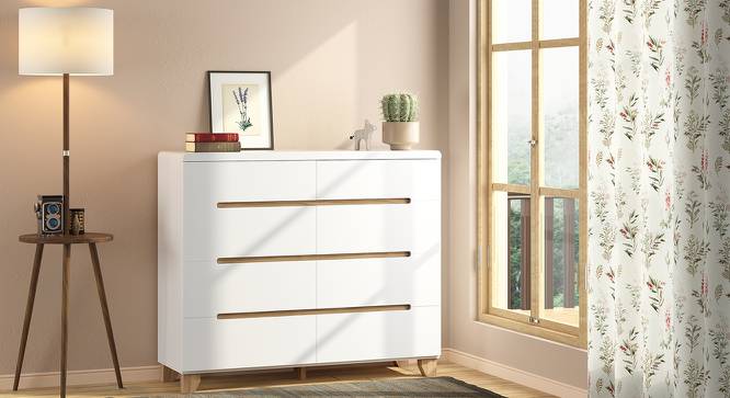 Wooden Chests Storage Cabinet Organizer Featuring Multiple Compact, Durable Drawers