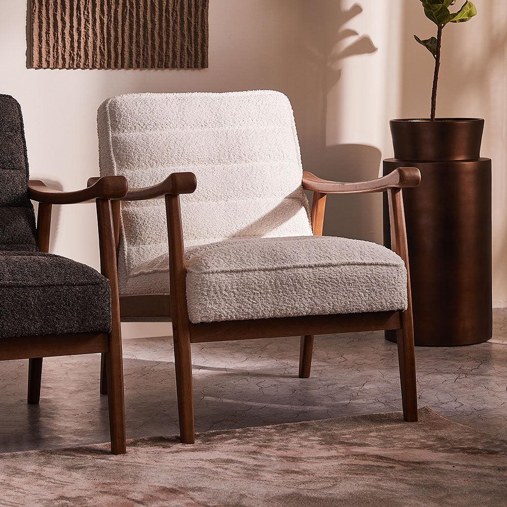 Premium Upholstered Lounge Chair – Durable, Cosy, and Elegant Home Furniture