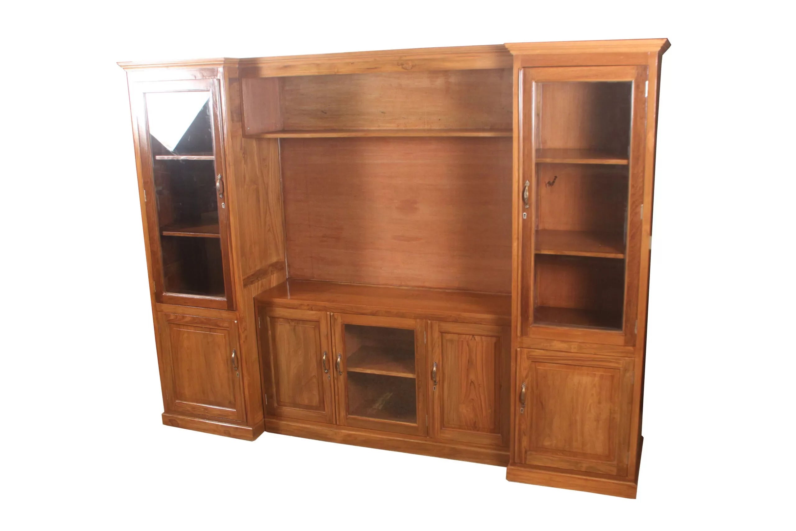 Well-Crafted Wooden Storage Cabinet with Shelving and Door Technology for Seamless Function and Elegant Aesthetic Appeal