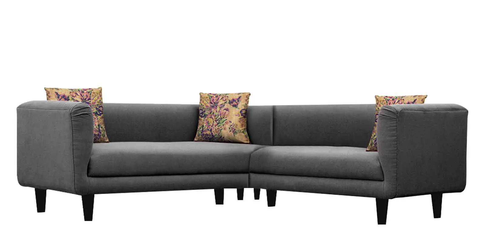 3 Seater C Shape Corner Sofa For Home and furniture & Upholstery Fabric Modern and Durable Design for Living Room – Grey