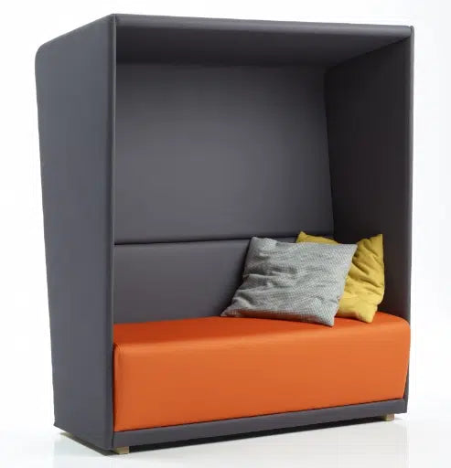 2-Seater Office Sofa For Business-Ready Essential Designed for Collaborative Office Spaces