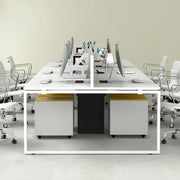 Linear Workstations for Office Furniture  Modular Standard Size Workstation Open Work Space Office Desk