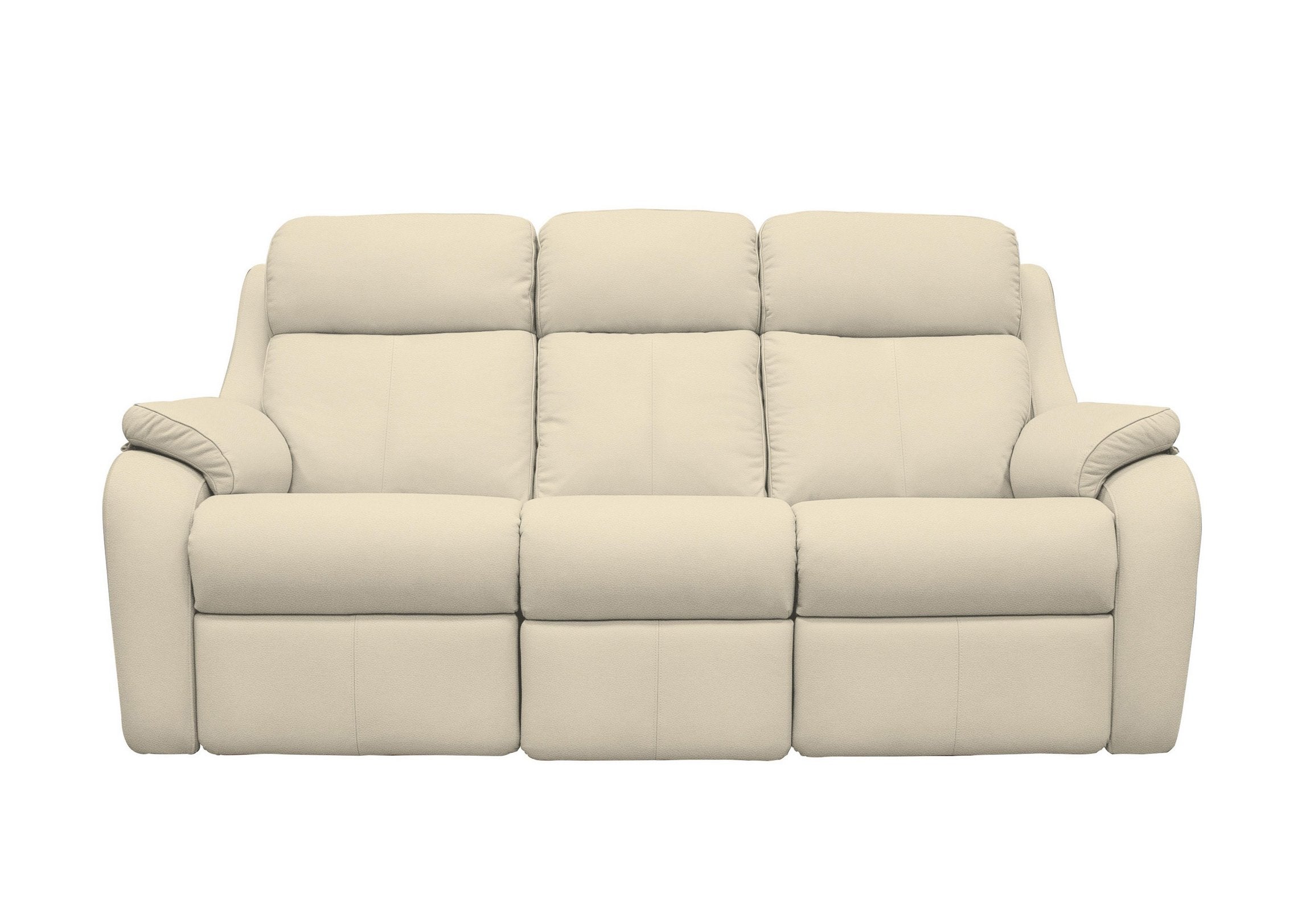 Spacious 3-Seater Recliner Sofa with Pu leatherette Premium Upholstery, Smooth Reclining Mechanism, and Superior Back Support