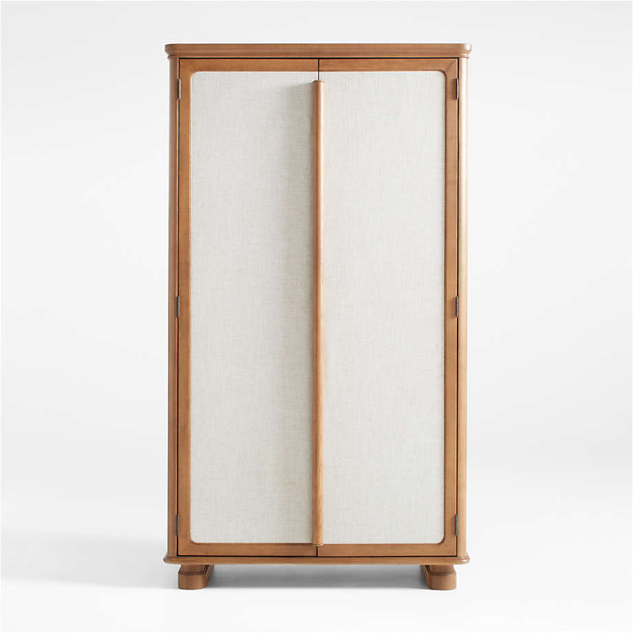 Wooden Storage Cabinet with Sturdy Shelves and Designed for Elegance and Everyday Use