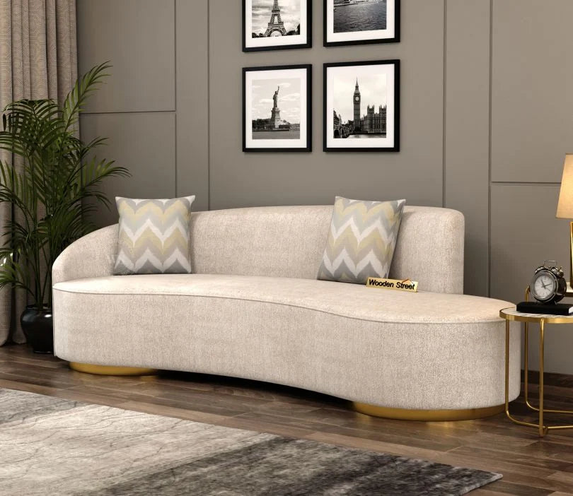 3-Seater Sofa with Office Design, Plush Velvet Fabric, Superior Comfort, and Offering High Comfort and Durable Quality.
