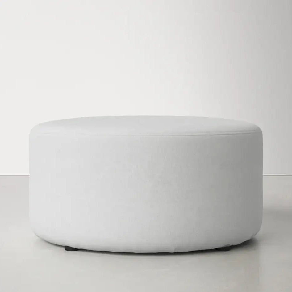 Ottoman – Fabric with Solid Wood Frame & Extra Seat, Stylish Coffee Table for Modern Homes.