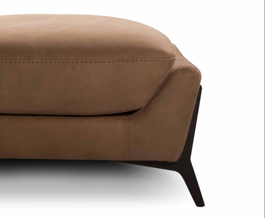 Ottoman for Home Furniture with Elegant Design and Premium Suede Upholstered and Soft Seating.