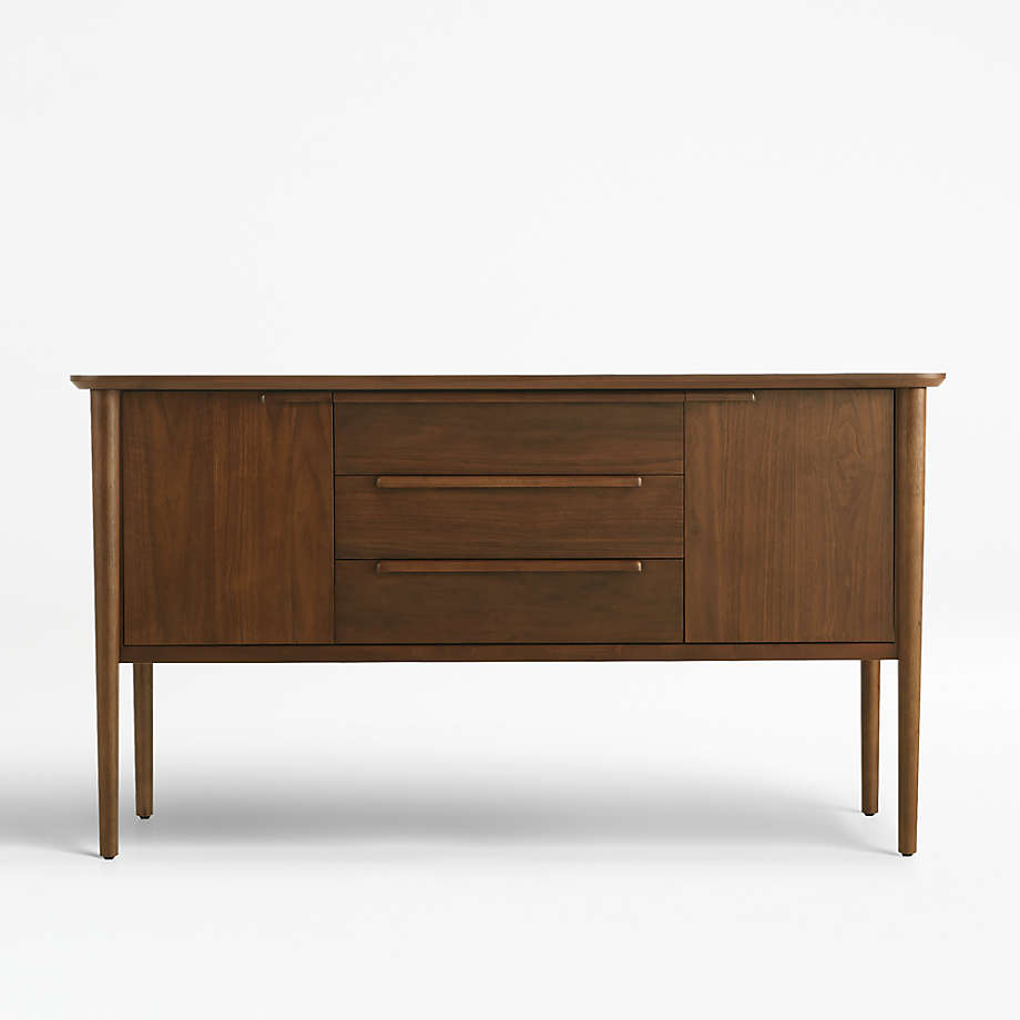 Wooden Storage Cabinet with Smooth Door Mechanism and Storage Space, Ample Shelves for Neat Organisation