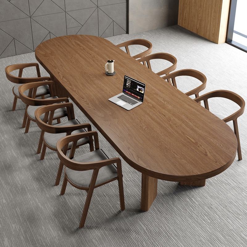 Conference and Meeting Table for Office Furniture & Durable Wooden Finish, Modern Aesthetics