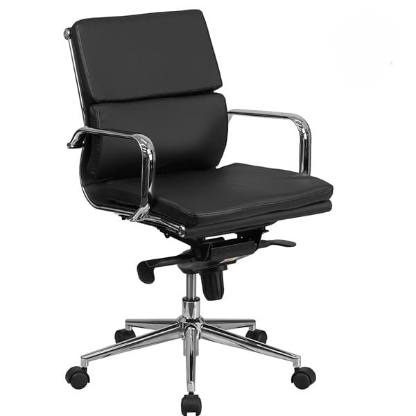 Mid Back Office Executive Chair with Comfortable, Soft Seating and Experience Superior Support and Lasting Comfort