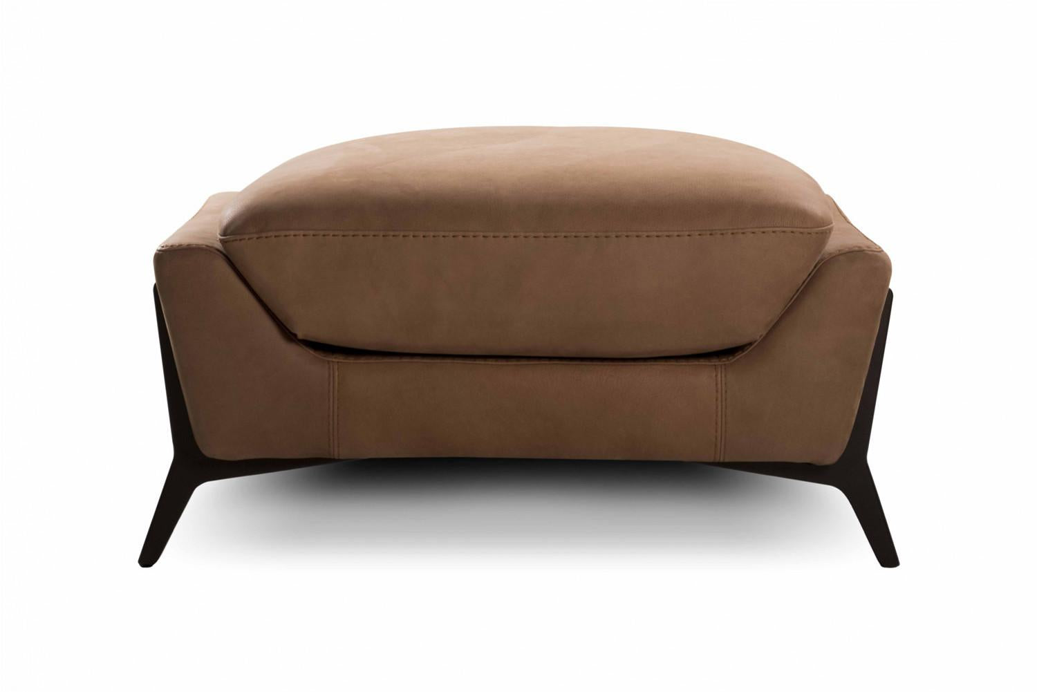 Ottoman for Home Furniture with Elegant Design and Premium Suede Upholstered and Soft Seating.