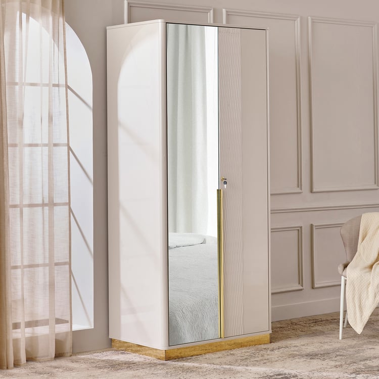 Wardrobe for Home 2-Door Premium Space-Saving Ultra-Premium Aesthetic and Functional Storage