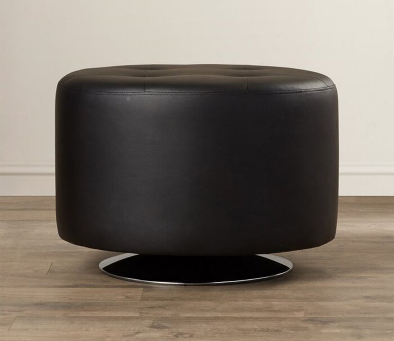 Ottoman For Home with Soft Cushion Seat Multipurpose Living Room Furniture