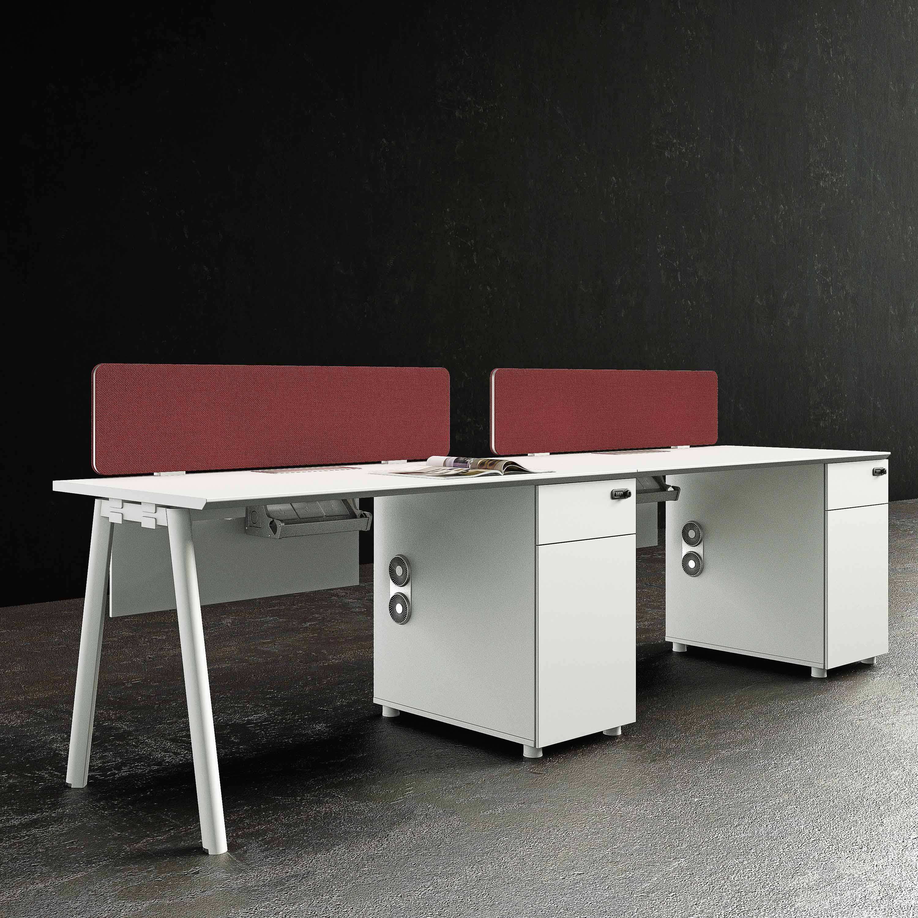 Linear Workstations for Office Furniture with Smart Storage – Modern & Functional Workspace Solutions