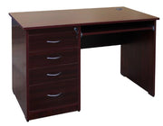 computer table office table study desk wooden table
