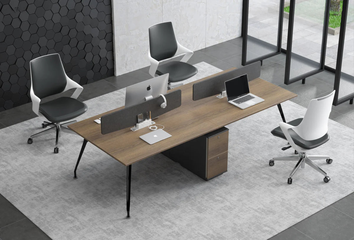 Workstation for Office Furniture Made in MDF with Modern Design & Executive Desk for Office