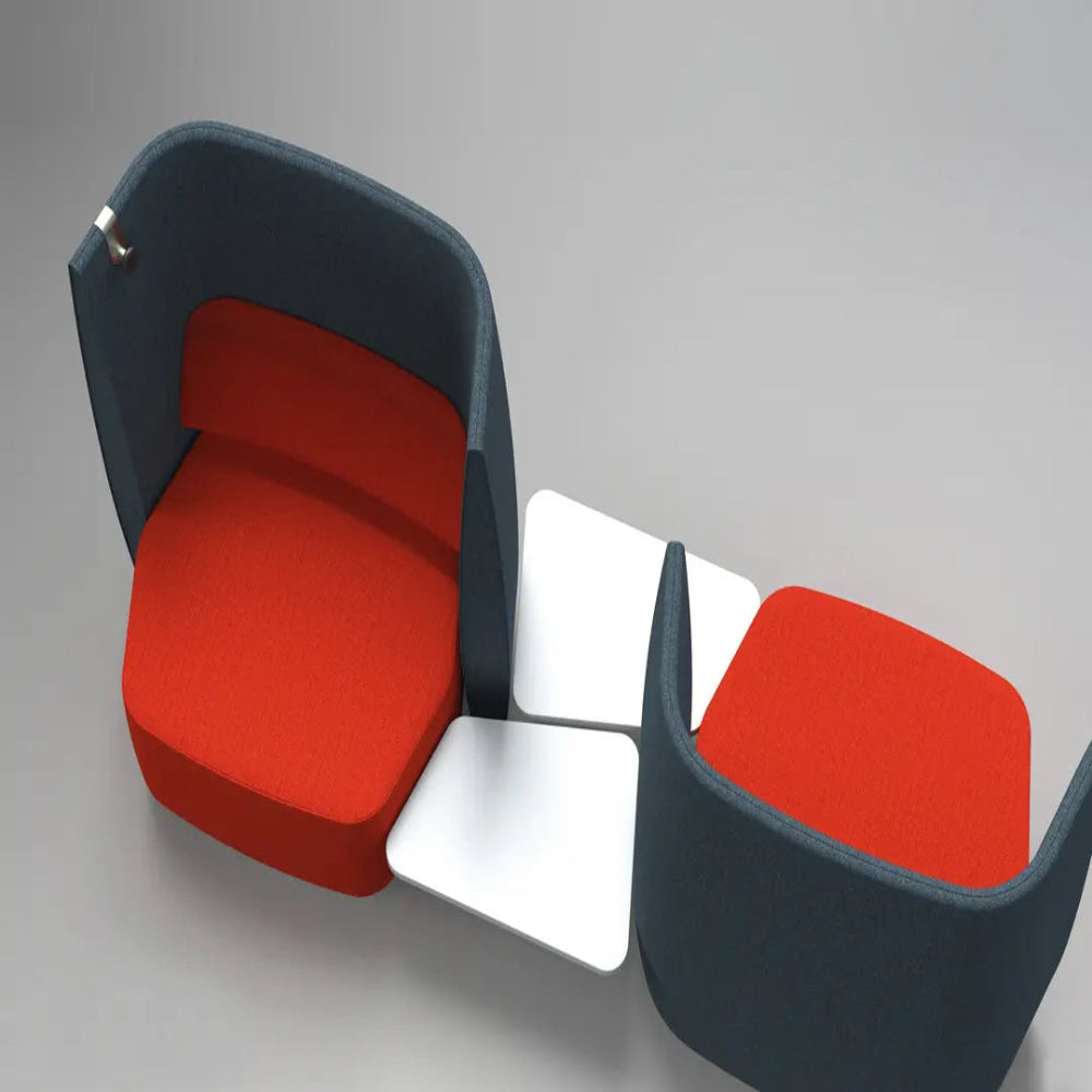 1 Seater Office Sofa For Office Area and High Back Sofa with Commercial-Grade Durability & Easy Clean.