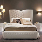 Modern luxury king-Size Bed with white Upholstered Hydraulic Lift Mechanism headboard with Storage for Bedroom