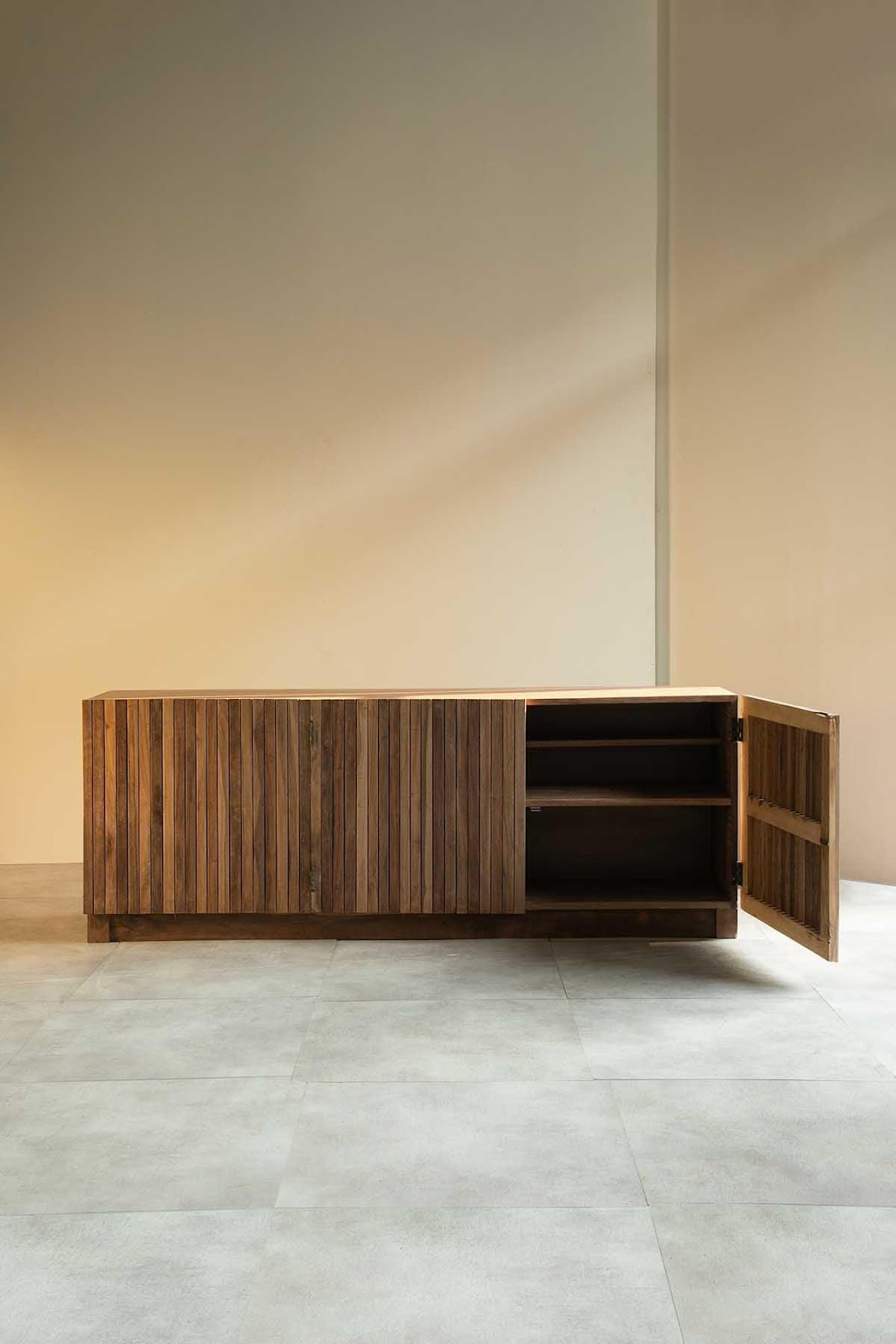 Soft-Close Wooden Storage Cabinet Built for Multipurpose Use with Ample Shelf Space to Organise Office Supplies, Kitchen Goods, or Personal Items