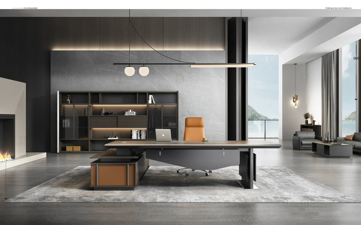 computer table Director office table study desk wooden table