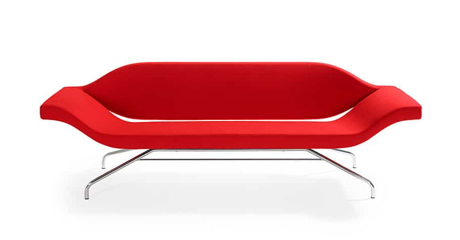 2-Seater Office Sofa with Simple and Contemporary Design, Perfectly Suited for Professional Workspace and Corporate Office Environments