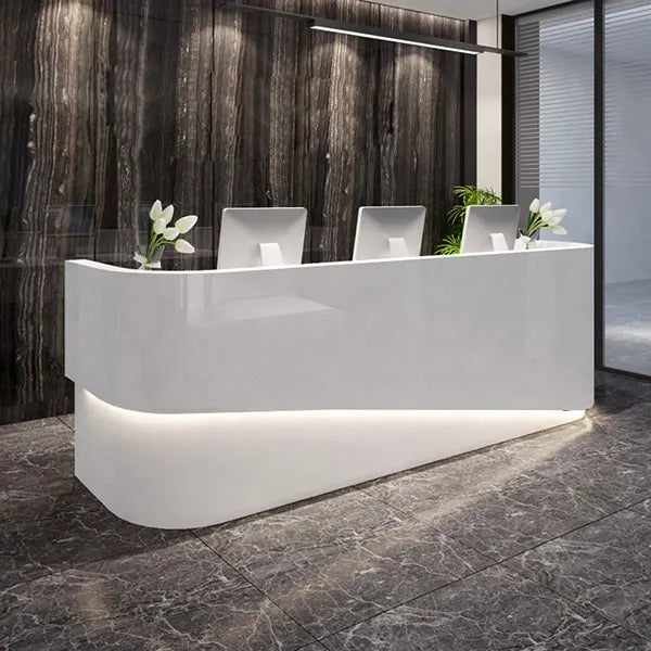Reception Table for Office Luxury Modern Counter Stylish Design Made i
