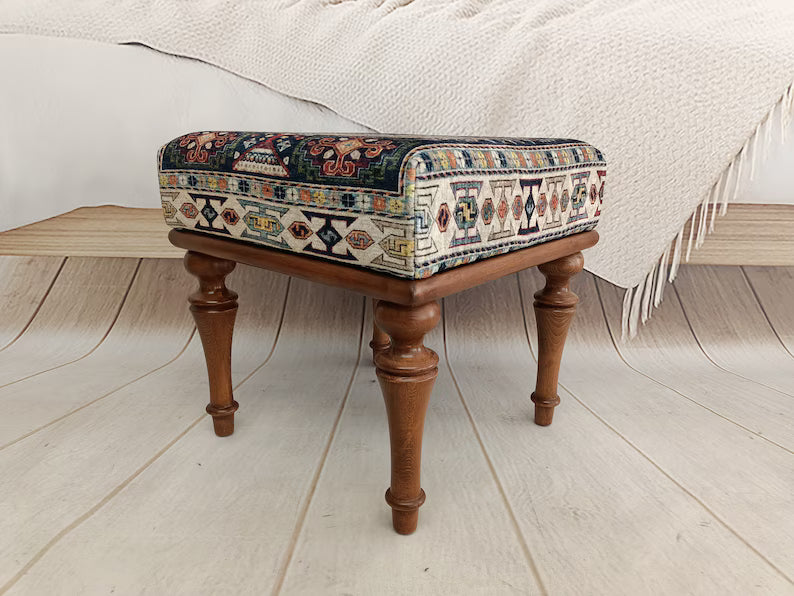 Ottoman For Home with Premium Round, Elegant Seating, Comfortable and Stylish Extra Seating