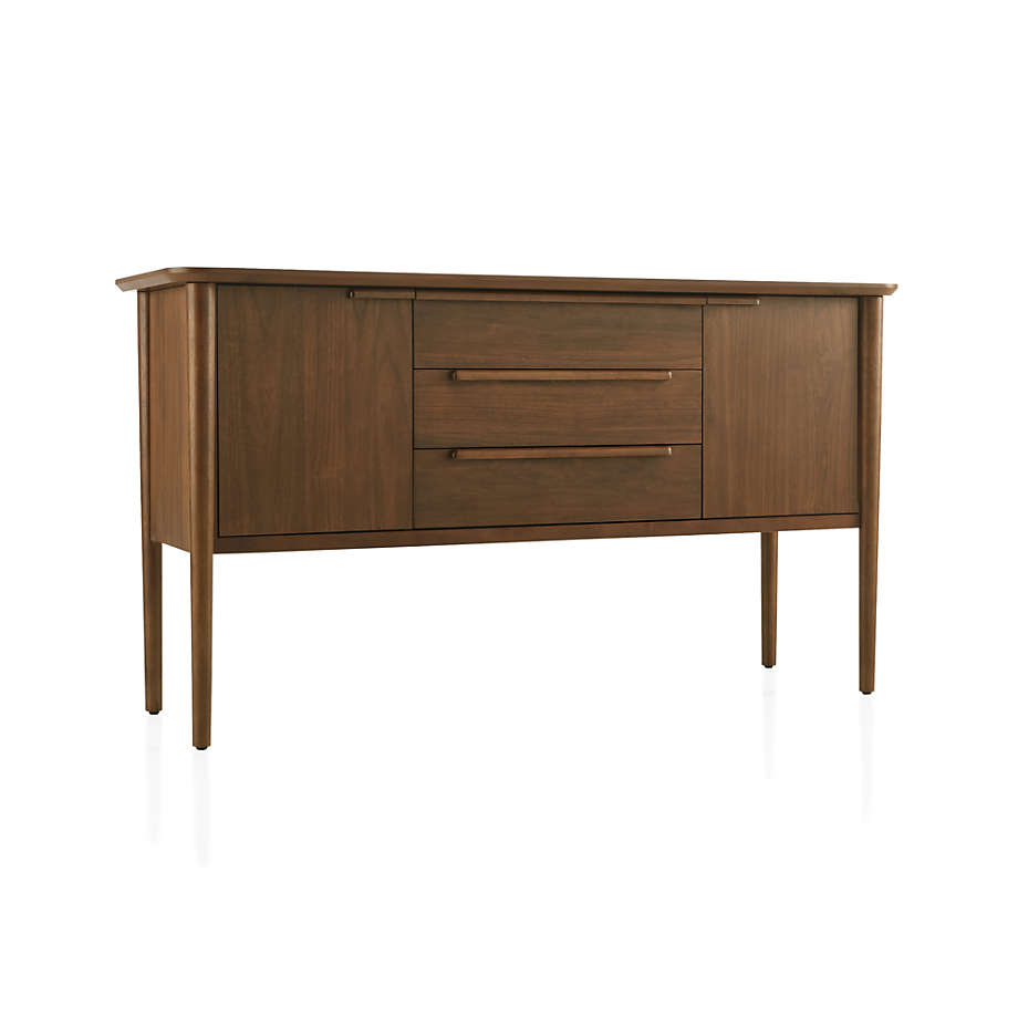 Wooden Storage Cabinet with Smooth Door Mechanism and Storage Space, Ample Shelves for Neat Organisation