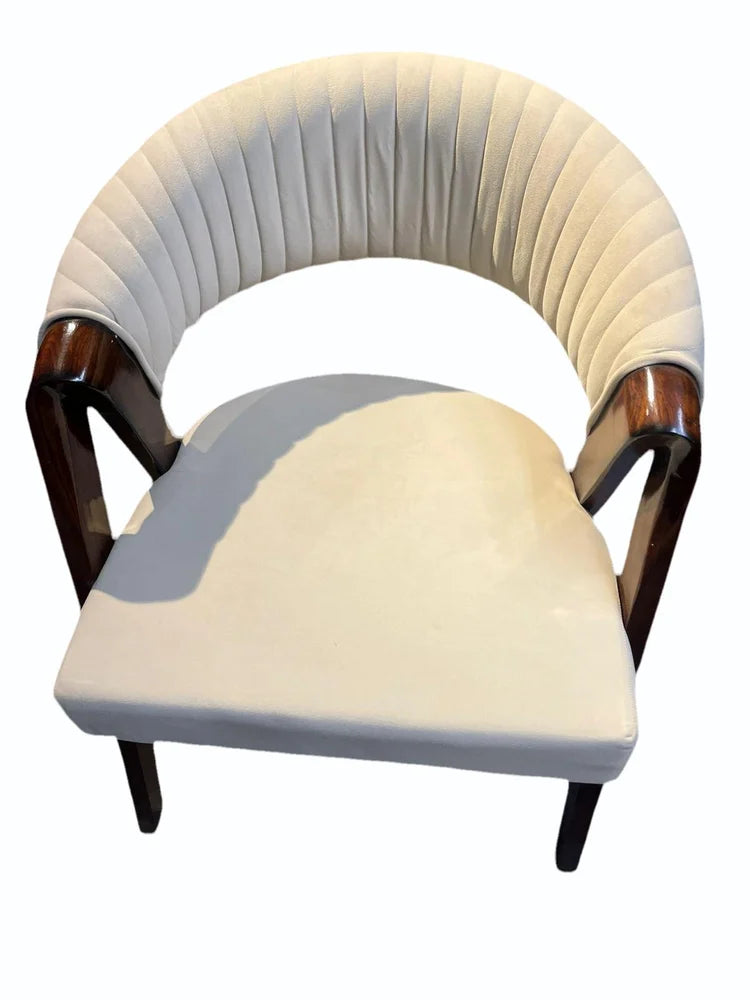 Dining Chair for Home Furniture with Wooden Frame Base and Modern Design