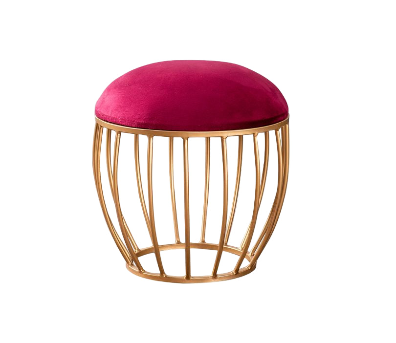 Ottoman For Home with Premium Round, Strong & Durable Accent Furniture