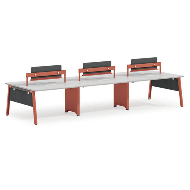 Modern Open Space Coworking Modular Office Table Work Station Desk Furniture 4 Seater Person Staff Office Workstation