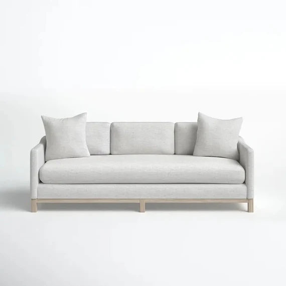 3-Seater office sofa designed for office or reception use, featuring soft Suede fabric, exceptional comfort, and high-quality Durable construction.