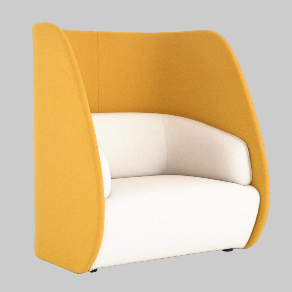 1 Seater Office Sofa Modular Office Sofa, Customizable Design for Reception or Conference Area