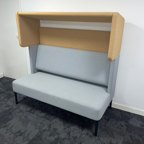 2 Seater Office Sofa for Office Environment and Modern Sofa with High Back and Premium Upholstery