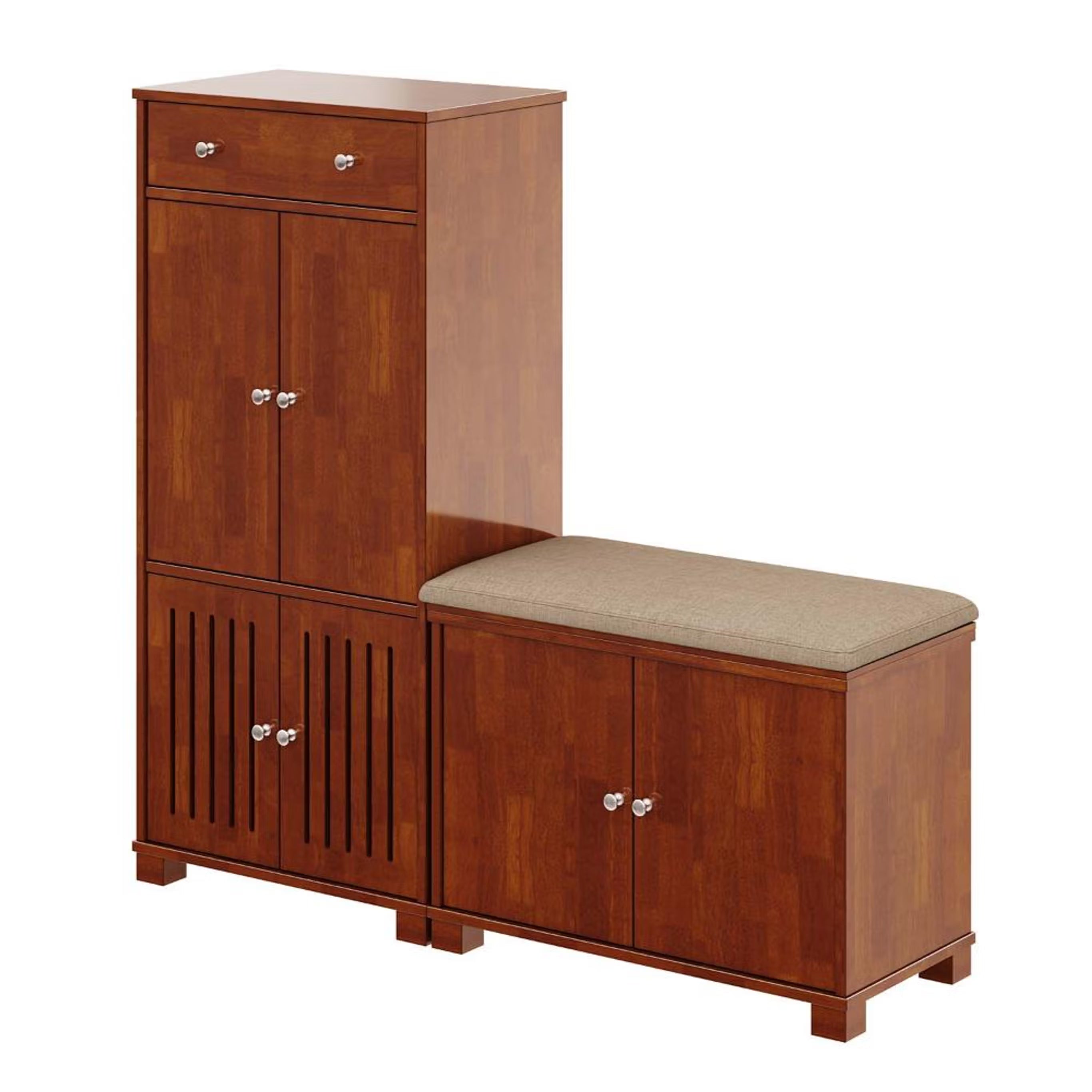 Wooden Shoes Storage Cabinet with Durable Build ,Contemporary Design and Premium Construction