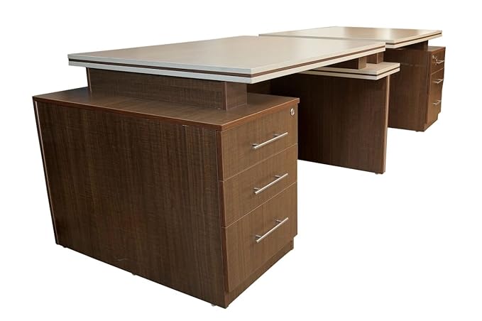 Partner Director Table Office Desk with Double Workstation & High-Quality Build