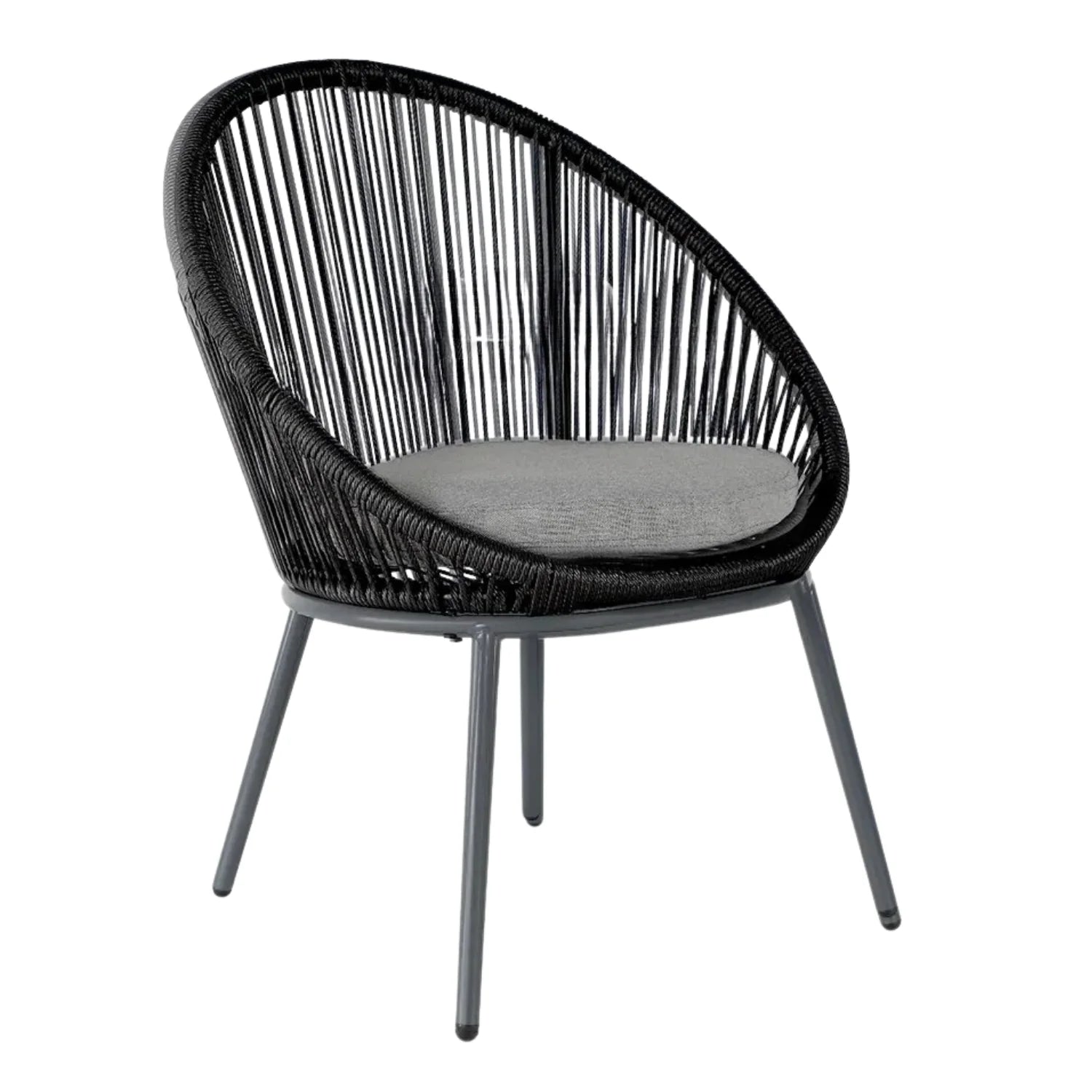 Seating Chair and Table Set Outdoor For Balcony Garden, Table Set Furniture with 4 Chairs and 1 Table Set