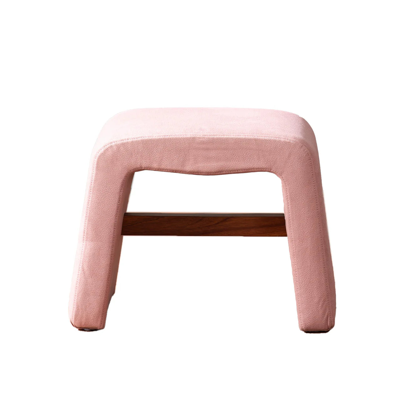 Ottoman for Living Room Upholstery with Durable Wooden Frame, Design, Perfect as Stylish Seating