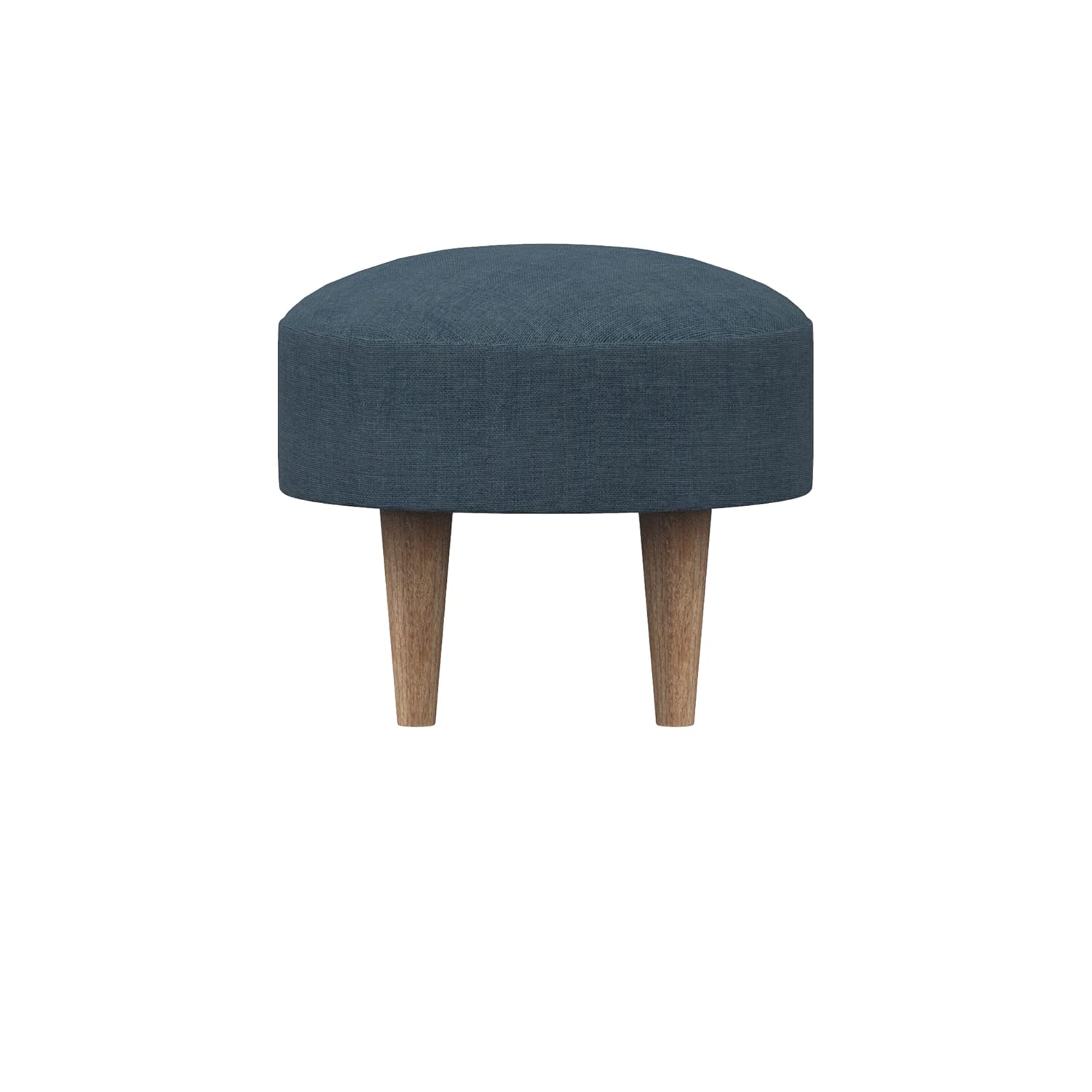 Ottoman Plouffe's For Home Furniture Foot Rest Modern And Durable Design Comfortable Seating for Living Room & Bedroom -Blue