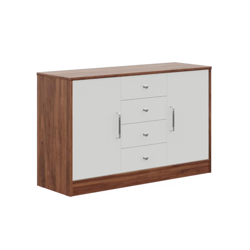 Cabinet with A High-Quality Multipurpose Storage Crafted from Durable Wood, Featuring Soft-Close Doors and Spacious Shelves for Everyday Storage Needs