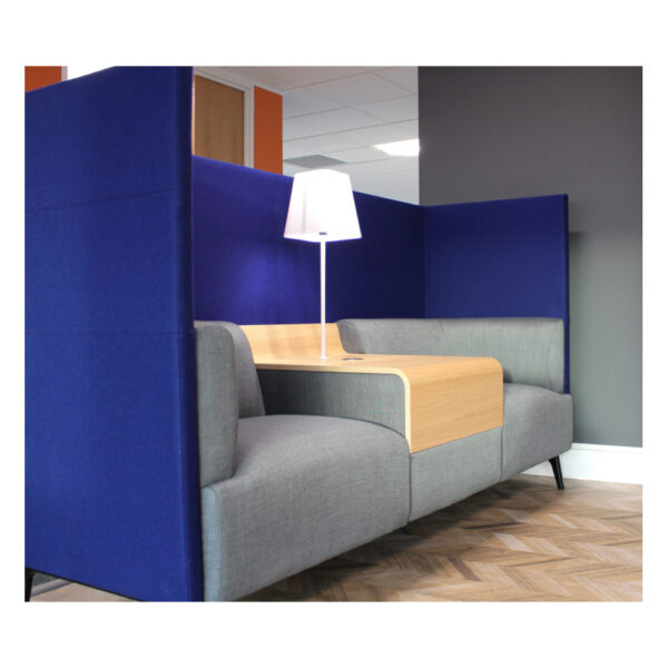 3 Seater Office Sofa for Office Areas and Premium Sofa Sculpted High Back with Supportive Comfort.